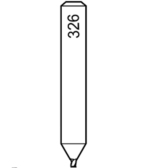 SILCA ΜΑΧΑΙΡΙ W326 (EVVA) ΓΙΑ TRIAX