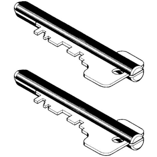 SILCA ADAPTOR ΓΙΑ ΚΛΕΙΔΙΑ ΘΥΡΙΔΩΝ 1.6mm ΓΙΑ TECHNICA (D701066ZB)