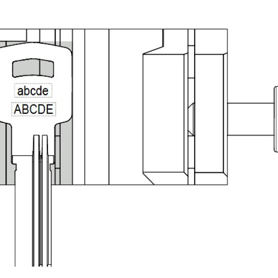 SILCA ADAPTOR PLANE 4 ΓΙΑ FUTURA (D750763ZB)